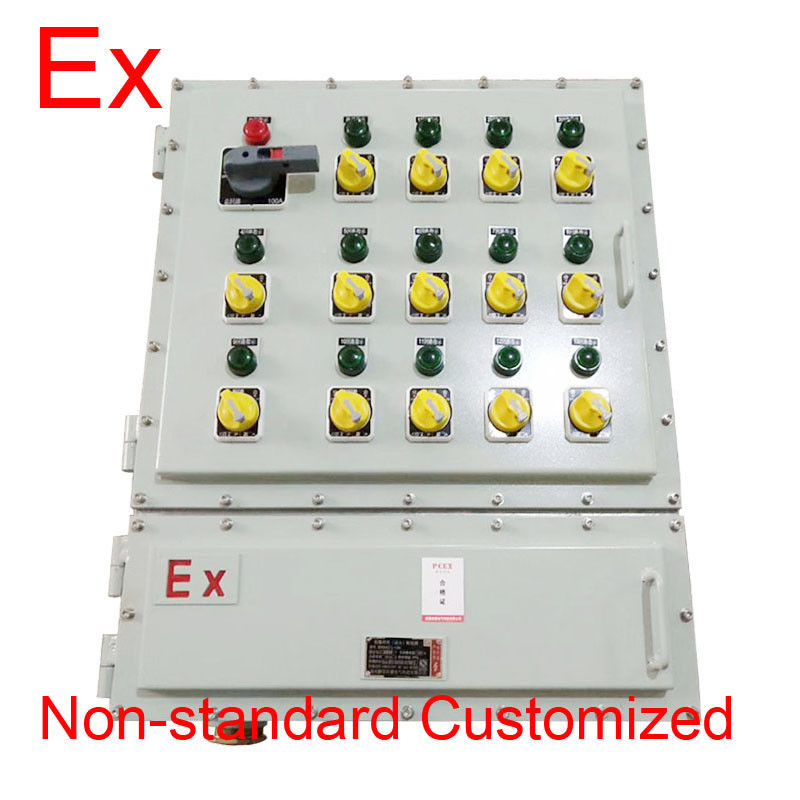 Cast Aluminum Explosion Proof Local Control Panel For Oil Drilling Platforms IP65